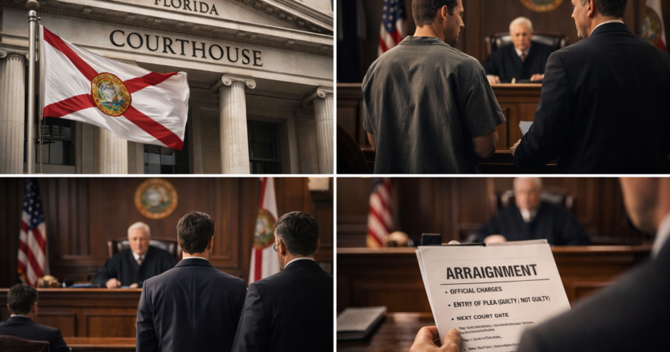 Arraignment process in Florida